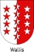 Kantonswappen Wallis